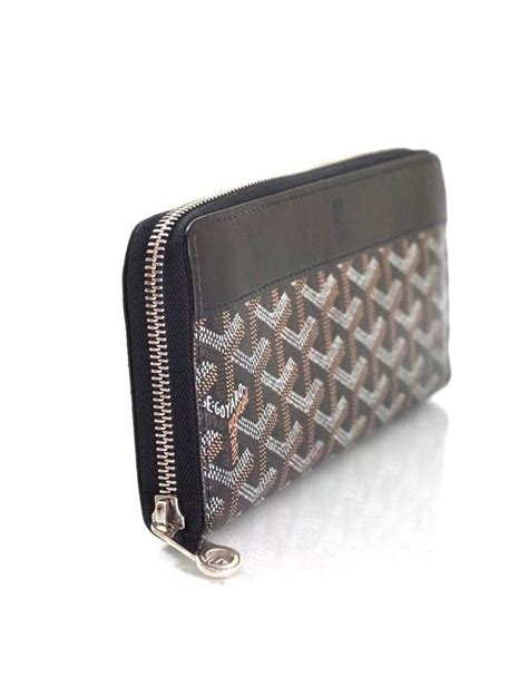 goyard menwa llet|goyard zipper wallet.